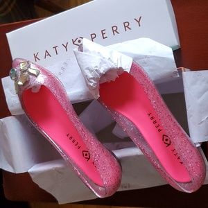Katy Perry Glitter PVC Flats